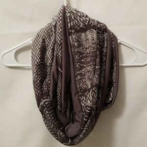 Snakeskin Infinity Scarf